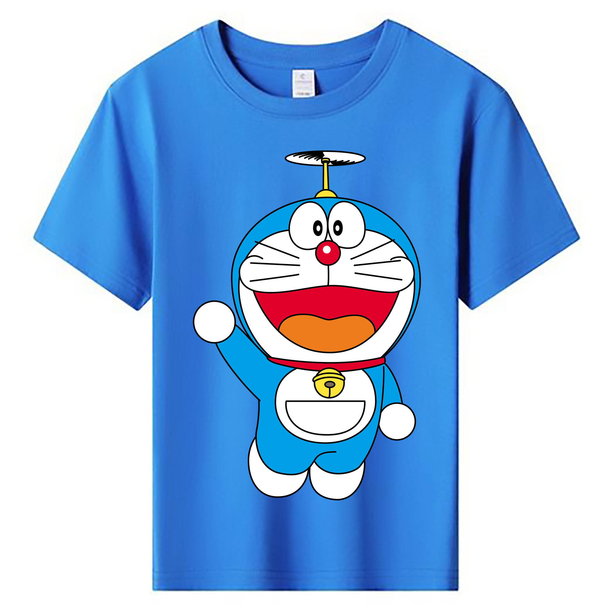 （画像用） ドラえもん Doraemon 綿100％キッズTシャツ（フロントプリント）